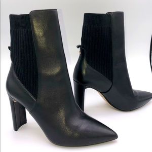 Beautiful leather boots. Heels are 3.50.